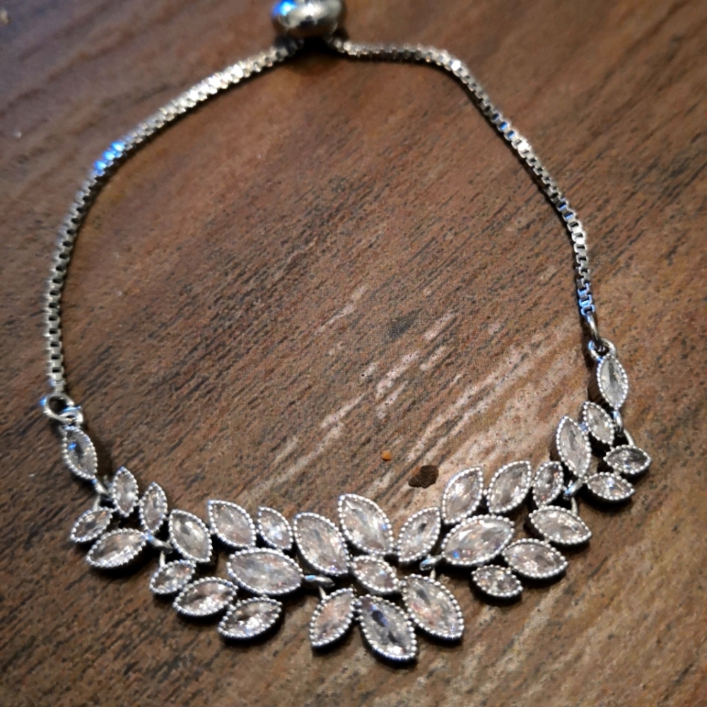 Cubic zirconia bracelet